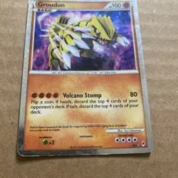 Pokemon TCG GROUDON Call Of Legends SL4 Holo Shiny Rare - Image 3