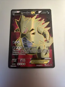 Pokemon TCG Tyranitar-EX Ancient Origins 91/98 Holo Full Art Ultra Rare - Image 1