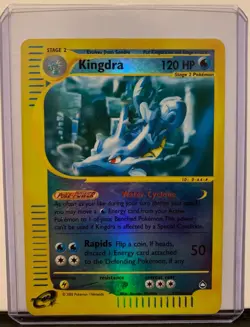 Kingdra 19/147 Reverse Holo Foil Rare 2003 Pokemon Aquapolis NM/Near Mint - Image 1