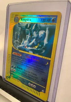 Kingdra 19/147 Reverse Holo Foil Rare 2003 Pokemon Aquapolis NM/Near Mint - Image 3