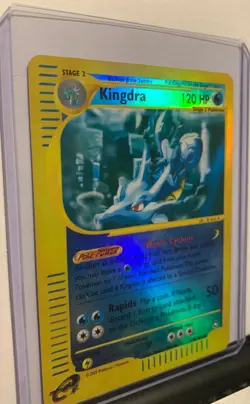 Kingdra 19/147 Reverse Holo Foil Rare 2003 Pokemon Aquapolis NM/Near Mint - Image 4
