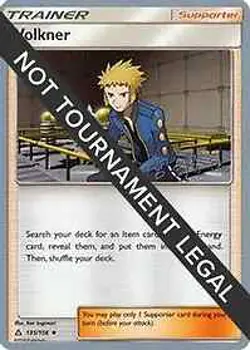 NM-Mint, English Pokemon Regular Volkner - 135/156 - Haruki Miyamoto - WCS 2019 - Image 1
