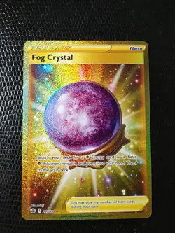 Fog Crystal - 227/198 - Pokemon Chilling Reign Sword & Shield Secret Rare NM - Image 1