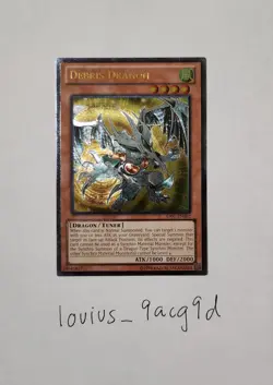 Yu-Gi-Oh! Debris Dragon AP01-EN002 Ultimate Rare Near Mint - Image 1