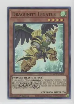 UR - Dragunity Legatus 1st Ed. YuGiOh Ghosts From The Past #GFTP-EN037 - Image 1