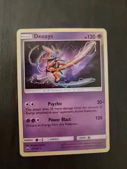 Pokemon TCG Deoxys 67/168 Holo Card Celestial Storm SM NM - Image 1