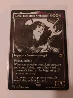 Liesa, Forgotten Archangel (Showcase) - Near Mint MTG Innistrad: Midnight Hunt - Image 1