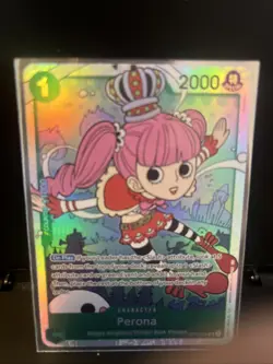 Perona OP12-034 SR Legacy of the Master One Piece Card Game English - Image 1