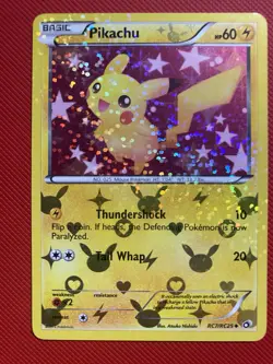 Pikachu RC7/RC25 Legendary Treasures: Radiant Collection Pokemon Card TCG - Image 2