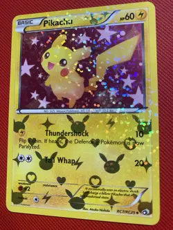 Pikachu RC7/RC25 Legendary Treasures: Radiant Collection Pokemon Card TCG - Image 4