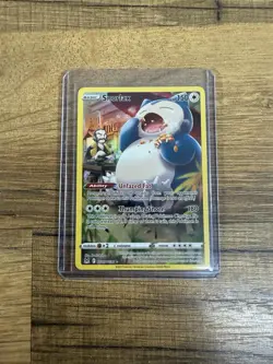 Snorlax TG10/TG30 SWSH Lost Origin Trainer Gallery Holo Pokemon TCG Card - Image 1