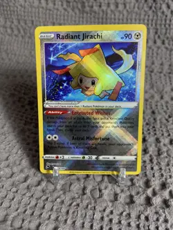 Radiant Jirachi - NM - 120/195 SWSH Silver Tempest Pokemon Card TCG - Image 1