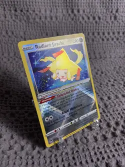 Radiant Jirachi - NM - 120/195 SWSH Silver Tempest Pokemon Card TCG - Image 3