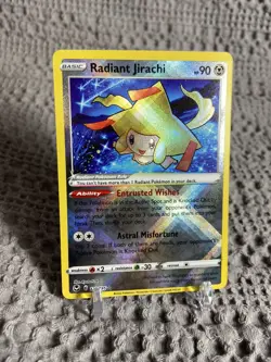 Radiant Jirachi - NM - 120/195 SWSH Silver Tempest Pokemon Card TCG - Image 4