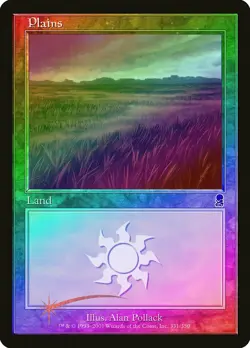 Plains (331) FOIL Odyssey NM Basic Land MAGIC THE GATHERING MTG CARD ABUGames - Image 1