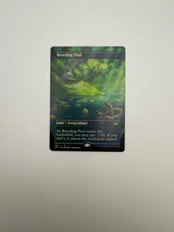Breeding Pool - Borderless Extended Art - Unfinity - LP - English MTG - Image 1