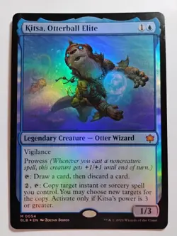 MTG: Kitsa, Otterball Elite | Bloomburrow 54 NM FOIL - Image 1