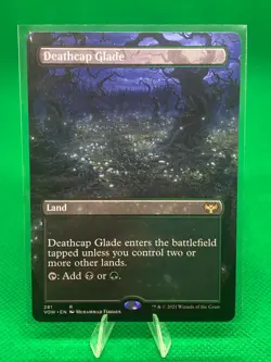 MTG - (Borderless) DEATHCAP GLADE - Innistrad: Crimson Vow (R) - Image 1