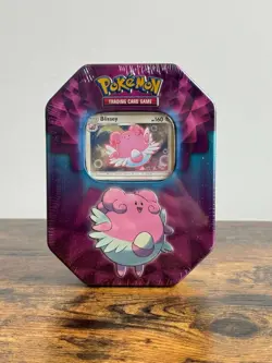 Pokemon TCG 2019 Strong Bonds Blissey Tin Sealed 3 Booster Packs SWSH - Image 1