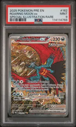 2025 POKEMON ROARING MOON EX #162 PSA 9 MINT PRISMATIC EVOLUTIONS SIR - Image 1