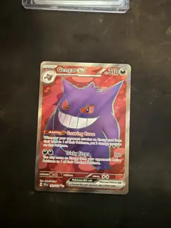 Pokemon TCG Gengar ex (Full Art) 193/162 Sv05: Temporal Forces Ultra Rare - Image 1