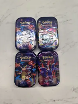 Pokemon TCG - 4x Mega Heroes Mini Tins Assorted - Factory Sealed ✅ - Image 1