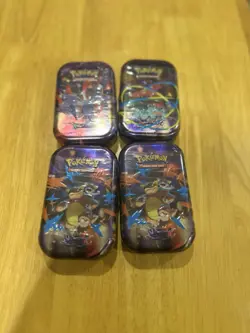 Pokemon TCG - 4x Mega Heroes Mini Tins Assorted - Factory Sealed ✅ - Image 2