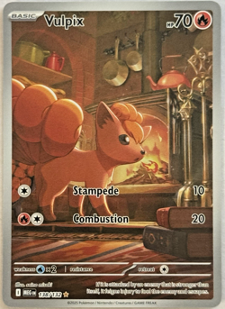 Vulpix Mega Evolution 138/132 Special Illustration Rare 2025 Pokemon TCG NM - Image 1