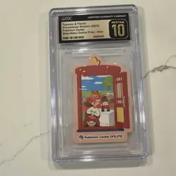 POP 3 2023 POKEMON CENTER PIKACHU AWARD DELIVERY! HOLO FUECOCO CGC PRISTINE 10 - Image 1