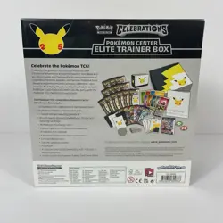 25th Anniversary Celebrations Pokemon Center Elite Trainer Box (PC ETB) Sealed - Image 2
