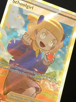 Pokemon TCG Schoolgirl 262/264 Ultra Rare Full Art Holo Fusion Strike NM - Image 2