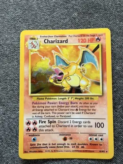 Charizard 4/102 Base Set Holo Pokemon TCG - Image 1
