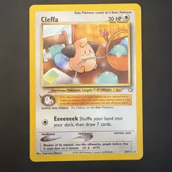 Pokemon vintage Non-Holo Rare Cleffa 20/111 Neo Genesis WotC - Image 1