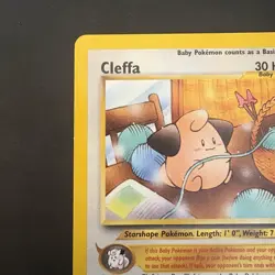 Pokemon vintage Non-Holo Rare Cleffa 20/111 Neo Genesis WotC - Image 2
