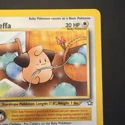Pokemon vintage Non-Holo Rare Cleffa 20/111 Neo Genesis WotC - Image 3