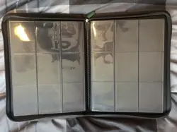 9 pocket card binder choose your style! Side Loading Pocket Zipper Slightly Used - Image 4