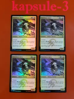 4x Snowhorn Rider | FOIL | Khans of Tarkir | MTG Magic Cards - Image 1