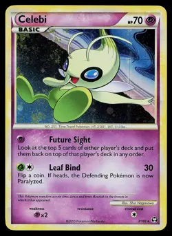 Pokemon Card - Celebi Triumphant 3/102 Holo Rare - Image 1