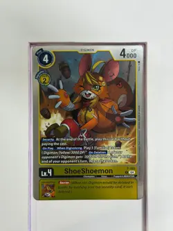 [Foil] P-165 ShoeShoemon - Digimon TCG Card Game - Image 1
