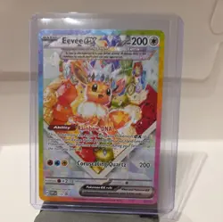 Pokemon TCG Eevee EX 174 Prismatic Evolutions Black Star Promo Card - Image 1