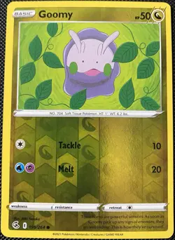 Goomy 195/264 Swsh08: Fusion Strike Reverse Holo - Pokemon Card - Image 1