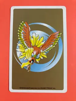 Totodile pokemon Playing Poker Card Gold Ho-Oh Nintendo Japanese - Image 4