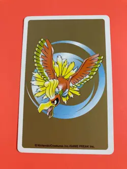 Totodile pokemon Playing Poker Card Gold Ho-Oh Nintendo Japanese - Image 5