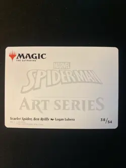 Scarlet Spider, Ben Reilly Art Card Gold Stamp Signature MTG Marvel's Spider-Man - Image 2