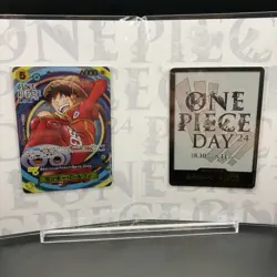 SEALED Premium Card Collection ONE PIECE DAY 24 Japanese OP07-109 + DON Luffy - Image 1