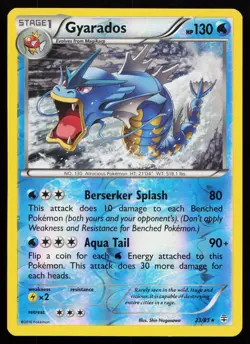 Gyarados 23/83 Rare Generations Reverse Holo Pokemon Card - Image 1