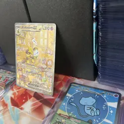 Pokemon Alakazam EX TCG Card 201/165 SV Scarlet & Violet 151 NM Condition - Image 3