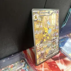 Pokemon Alakazam EX TCG Card 201/165 SV Scarlet & Violet 151 NM Condition - Image 4