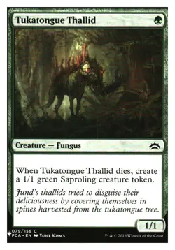Tukatongue Thallid Mystery Booster MTG - NM+ Mythic Relics - Image 1