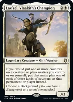 Lae'zel, Vlaakith's Champion (#29, NM) Commander Legends: Baldur's Gate (CLB) - Image 1